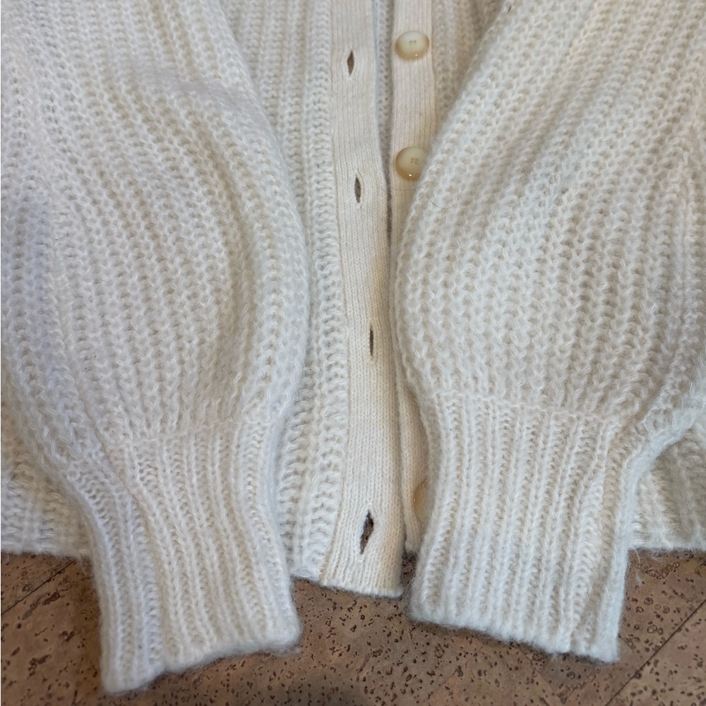 Sezane Emile Cardigan S Ecru - Picture 7 of 13
